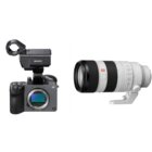 Sony FX2 Full Frame Cinema Camera Kit Impugnatura XLR + FE 70-200mm f/2.8 GM OSS II Premium G Master Series Telephoto Zoom Lens