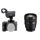 Sony FX30 Cinema Camera Kit Impugnatura XLR + FE 85mm f/1.4 G Master II