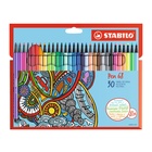 STABILO Pen 68 Cardboard Wallet marcatore Medio Multicolore 30 pezzo(i)