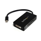 STARTECH Adattatore Mini DisplayPort a DisplayPort/DVI/HDMI – Convertitore mDP 3 in 1