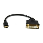 STARTECH Adattatore mini HDMI a DVI-D da 20cm - Maschio/Femmina