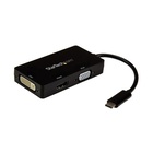 STARTECH Adattatore Multiporta USB-C - 3 in 1 USB Tipo-C a HDMI, DVI o VGA