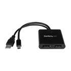 STARTECH Adattatore Splitter MST Hub - Mini DisplayPort a 2 porte DisplayPort