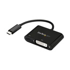 STARTECH Adattatore USB-C a DVI con Power Delievery - 1920x1200 - Nero