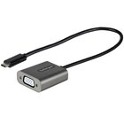 STARTECH Adattatore USB C VGA - Adattatore Dongle da USB Type-C a VGA 1080p - Convertitore video da USB-C (modalità DP Alt) a monitor/display VGA - Compatibile con Thunderbolt 3 - Cavo lungo 30 cm