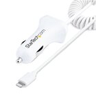 STARTECH CARICATORE DA AUTO BIANCO 2XUSB