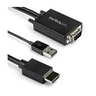 STARTECH Cavo adattatore convertitore da VGA a HDMI da 3 m - Alimentazione USB - 1080p