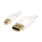 STARTECH Cavo adattatore Mini DisplayPort 1.2 a DisplayPort 4k bianco da 2m - M/M