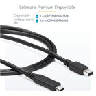 STARTECH Cavo Adattatore Mini DisplayPort a USB-C da 1 m - 4K 60Hz - Nero
