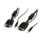 STARTECH Cavo coassiale estensione video VGA monitor ad alta risoluzione 5 m con audio HD15 M/M