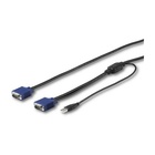 STARTECH Cavo KVM USB da 3m per Console Montabile ad Armadio Rack