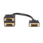 STARTECH Cavo splitter video digitiale DVI-D a 2 DVI-D da 30 cm - M/F