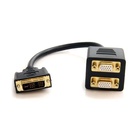 STARTECH Cavo splitter video DVI-I analogico a 2 VGA - M/F, 30 cm