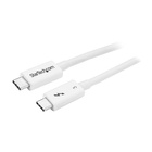 STARTECH Cavo Thunderbolt 3 - 20Gbps - 50cm - Bianco