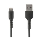 STARTECH Cavo USB a Lightning 2m Conforme Apple MFi Nero