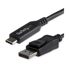 STARTECH CDP2DP141MB cavo e adattatore video 1 m DisplayPort USB C Nero