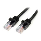 STARTECH 45PAT5MBK cavo di rete 5 m Cat5e U/UTP (UTP) Nero