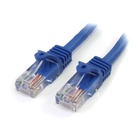 STARTECH 45PAT5MBL cavo di rete 5 m Cat5e U/UTP (UTP) Blu