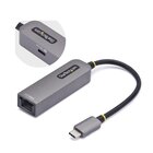 STARTECH .com Adattatore Ethernet USB C, Convertitore di Rete NBASE-T 2.5/1GbE da USB Type-C 3.0 a RJ45, NIC PD 100W Pass-Through compatibile Thunderbolt, Win e Mac