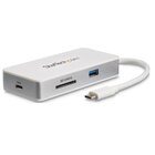 STARTECH .com Adattatore Multiporta USB-C - Lettore SD ( UHS-II) - Power Delivery 100W - HDMI 4K - Gbe - 1x USB 3.0