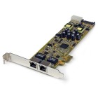 STARTECH Adattatore PCIe Ethernet Gigabit PCI Express a due porte - PoE/PSE