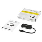 STARTECH Adattatore USB 3.0 a Ethernet Gigabit NIC con porta USB - Nero