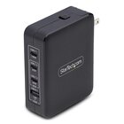 STARTECH .com Caricatore USB-C da parete da 140W, 3x USB-C/1x USB-A, adattatore di alimentazione internazionale PD 3.1 GaN per MacBook/Dell XPS/Inspiron
