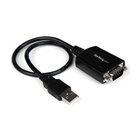 STARTECH Cavo Adattatore USB 2.0 a Seriale RS232 DB9 con interfaccia COM - Adattatore professionale USB a DB9 / RS232 ad 1 porta