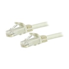 STARTECH Cavo di Rete Bianco Cat6 UTP Ethernet Gigabit RJ45 Antigroviglio - 50cm
