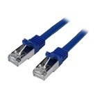 STARTECH Cavo di rete Cat6 Ethernet Gigabit - Cavo Patch RJ45 SFTP da 50 cm - Blu