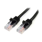 STARTECH Cavo di Rete da 7m Nero Cat5e Ethernet RJ45 Antigroviglio