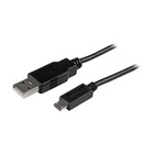 STARTECH Cavo di sincronizzazione e di ricarica USB a Micro USB - Cavetto slim per Smartphone e Tablet A a Micro B slim da 3m