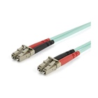 STARTECH Cavo Fibra Ottica patch Multimodale LC a LC Duplex 50/125 OM3 - 15m