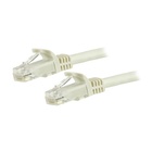 STARTECH Cavo patch antigroviglio UTP RJ45 Cat6 Gigabit 3 m bianco - Cavo patch 3 m