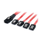 STARTECH Cavo SAS Serial Attached SCSI 50 cm - SFF-8087 a 4 Latching SATA