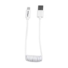 STARTECH Cavo USB a Lightning a spirale da 0,3m - bianco