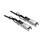 STARTECH Cisco SFP-H10GB-CU1M Compatible SFP+ 10-Gigabit Ethernet (10GbE) Passive Direct-Attach Twinax Cable - 1 m