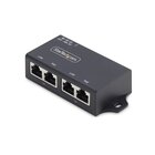 STARTECH .com Iniettore PoE+ Midspan a 2 Porte Gigabit - Alimentatore Power Over Ethernet 10/100/1000Mbps, Ripetitore PoE (802.3af/at), Adattatore PoE Attivo da 30W