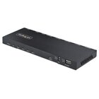 STARTECH .com Splitter HDMI 4K con 4 Porte - Sdoppiatore HDMI 2.0 4K 60Hz 1 In e 4 Out - HUB HDMI 4K con Scaler Integrato - Splitter HDMI con Porta Audio 3,5 mm/ottica