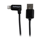 STARTECH Connettore Lightning Apple a USB Nero 1m per iPhone/iPod/iPad