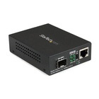 STARTECH Convertitore multimediale Gigabit Ethernet a Fibra con slot SFP aperto 10/100/1000