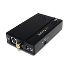 STARTECH Convertitore video composito e S-Video a HDMI con audio