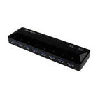 STARTECH Hub USB 3.0 a 10 Porte di Ricarica e Sincronizzazione - 2 Porte x 1,5 Amp