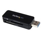 STARTECH Lettore per schede di memoria flash multimediali esterne USB 3.0 - SDHC MicroSD