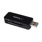 STARTECH Lettore per schede di memoria flash multimediali esterne USB 3.0 - SDHC MicroSD
