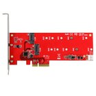 STARTECH Scheda controller PCI express 2x ( SSD ) M.2 - Adattatore M.2 SATA PCIe NGFF