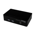 STARTECH Switch KVM DisplayPort USB professionale a 2 porte con audio