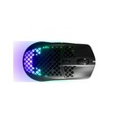 SteelSeries Aerox 3 Wireless mouse Mano destra RF senza fili + Bluetooth Ottico 18000 DPI