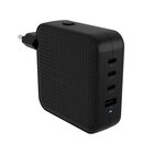Targus HYPER HJ1002BKWWGL Caricabatterie per dispositivi mobili Computer portatile, Smartphone, Tablet Nero AC Ricarica rapida Interno