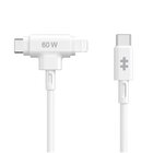 Targus HYPER HyperJuice cavo USB USB 2.0 1,5 m USB C USB C/Lightning Bianco